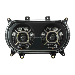 Faro Delantero LED de Doble Haz, Luz Blanca Natural, para <span class=keywords><strong>Harley</strong></span> <span class=keywords><strong>Davidson</strong></span> Road Glide <span class=keywords><strong>2015</strong></span>-2025, 5 3/4', Accesorios de Iluminación Modernos para <span class=keywords><strong>Harley</strong></span> - Product Image 2