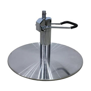 Base de <span class=keywords><strong>chaise</strong></span> en aluminium pour bureau, pivotante en acier inoxydable, quatre pieds, grand roulettes, base de <span class=keywords><strong>chaise</strong></span> en métal chromé poli avec réglage du <span class=keywords><strong>pied</strong></span> - Product Image 1