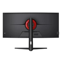 Moniteur de jeu incurvé grand écran 40 pouces 165 Hz LCD 4K Écran d'ordinateur Rapport d'aspect 21:9 178 ° /178 °   Haut-parleur DP pour ordinateur portable