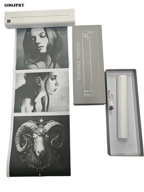 A45 Mini for Inkjet Thermal Tattoo Printing Cross-border A4 USB Plastic Portable 300dpi High-Speed Tattoo Transfer Printer