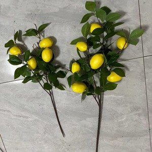 15.7 Inch PVC Nhân Tạo Cây Chanh Giả Trong Nhà Chậu Cây Giả Với Nồi Thực Tế Nhà Máy Trong Nhà Trang Trí - Product Image 6