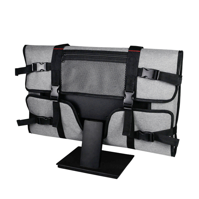 Customized Padded Travel Carrying Bag for Desktop Computer Protective Storage Case Dust Cover Computer Monitor Carrying Case