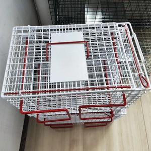 Gabbia di Contenimento per Animali Rivestita in <span class=keywords><strong>PVC</strong></span>, Attrezzatura Veterinaria Anti-graffio e Anti-morso, Gabbia di Contenimento per Iniezioni per Gatti - Product Image 2