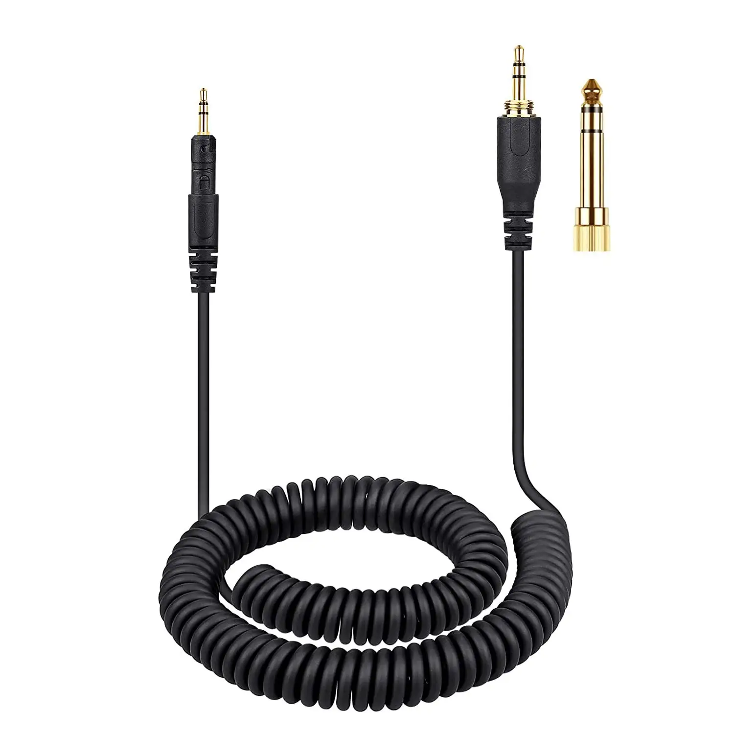 Replacement Cable For Audio ATH-M50X M40X M60X M70X Headphones Fits Many Headphones 6.35mm conversion
