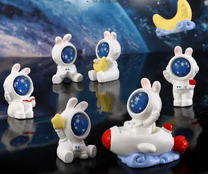 popular products 2023 trending resin astronaut space mini figurines garden aquarium bonsai miniatures supermarket toys for kids