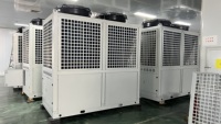 Refroidisseur d'eau industriel Scroll - Refroidisseur par adsorption automatique chaud/froid en acier inoxydable avec pompe à moteur et compresseur hermétique Copeland