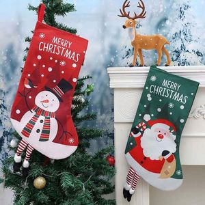 Christmas Home Decoration Ornaments Set Tree Stockings Candy Bags-for Business & Promotional <b>Gifts</b> - Product Image 2