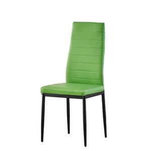 Silla de cuero con respaldo alto al mejor precio al por mayor Silla de cena - Product Image 1