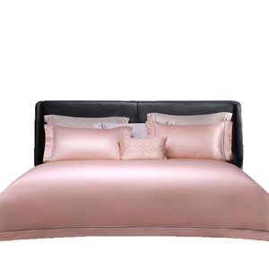 Juego de Ropa de Cama de Algodón Egipcio para Hotel, 200 Hilos, Blanco, Cuatro Piezas, Color Sólido, Transpirable, Suave, Agradable para la Piel, Absorbe la Humedad - Product Image 3