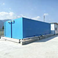 Station d'épuration des eaux usées domestiques avec filtration avancée pour la réutilisation des eaux usées, conforme aux normes de déversement des eaux usées locales