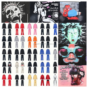 أعلى جودة NFC مسح الجحيم تي شيرت ملابس رجالية ملابس الشارع Y2K قمصان نجوم مخصصة قمصان قطن خمر المطبوعة تيشيرتات للرجال - Product Image 6