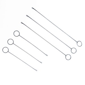 Herramienta al por mayor para enhebrar cordones, enhebrador de hilo flexible de metal, gancho para lazos, enhebrador de cordón elástico, herramientas de costura - Product Image 1