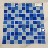 Schwimmbad Mosaik fliesen Blaues Glas Mosaik Produkte Dusch boden Niedriger Preis Keramik fliesen Glasmosaik