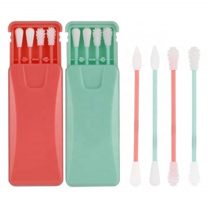 Llegada <span class=keywords><strong>de</strong></span> un nuevo portátil lavable oído <span class=keywords><strong>limpieza</strong></span> maquillaje con prueba <span class=keywords><strong>de</strong></span> polvo reutilizable <span class=keywords><strong>de</strong></span> hisopo <span class=keywords><strong>de</strong></span> algodón - Product Image 2
