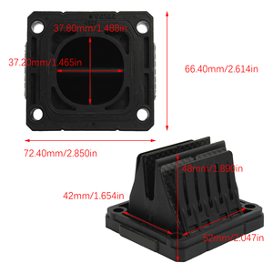 V4144 V-Force <span class=keywords><strong>4</strong></span> Kit Nouvelle soupape d'admission en fibre de carbone pour motos YFZ350 YFZ 350 RX135 RXZ135 RXZ Z125 Banshee 350 RD350 - Product Image 6