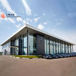 Sala de Exhibición de Autos con Estructura de Acero de Diseño Moderno, de Gran Vano - Product Image 1