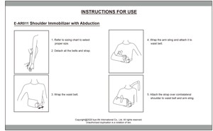 E-Life E-AR011 Y Tế Vai Gãy Xương Hỗ Trợ Arm Sling Brace Vai Immobilizer Với Bắt Cóc - Product Image 5