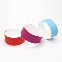 Bracelet jetable en Tyvek personnalisé, ultra-léger, écologique, durable, vierge, thermique, blanc, souple, fin, résistant à la déchirure, promotionnel