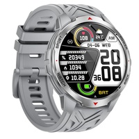 Reloj Inteligente CR126 con Batería Grande de 1100mAh y Linterna, Múltiples Modos Deportivos, Control de Música, Resistencia al Agua 3ATM para Exteriores 2025