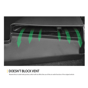 Accessoires d'intérieur de <span class=keywords><strong>voiture</strong></span> Pièces automobiles sous le contrôle central, côté sous le siège, boîte de rangement adaptée - Product Image 4