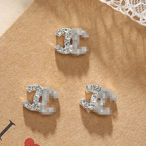 Oferta Especial: 10 Piezas/Bolsa de Accesorios de Diamantes para Uñas, Adornos de Metal Brillante en 3D, Cristales de Lujo, Dijes de Diseño para Uñas, para Decoración de Uñas DIY - Product Image 5