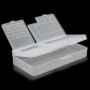 Boîte de rangement <span class=keywords><strong>double</strong></span> couche pour réparation de téléphones portables, organisateur de vis pour écrans LCD, cartes mères et puces IC - Product Image 6