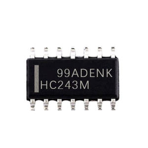 Émetteur-récepteur non inversant 1 élément 4 bits par élément sortie 3 états 14-SOIC CD74HC243M96 - Product Image 1