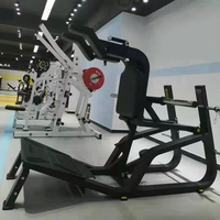 Nouvelle conception CAWY HK Modèle 217 kg – Machine à squat assis à charge libre pour salle de sport avec garantie de 5 ans