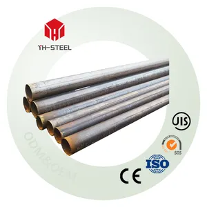 Chinese Factory Straight Seam Welded Pipe Sch 40 Oil and Gas Pipeline 20# Hot Rolled Carbon Steel Pipe