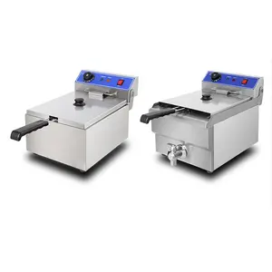 13L electric turkey fryer with fryer timers