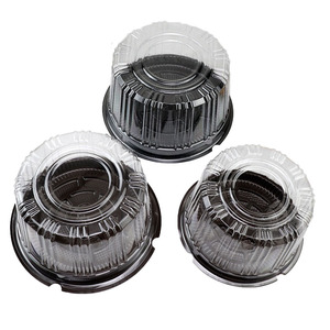 Nuevo Producto: Contenedor de Plástico para Mini Cupcakes, Caja para Pastel con Tapa de Domo - Product Image 1