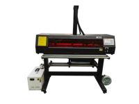 Ledio Fabrikpreis Puff CO2 50W Laserschneideplotter Hochgeschwindigkeits-Graviermaschine mit Wasserkühlung in Guangzhou