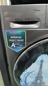 13KG Automatic Smart Control Washing Machine Home Apartment High Temperature Black Quick front Loading Washing Machine ho - Product Image 3
