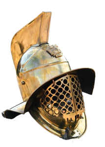Casco de Centurión Romano Hecho a Mano, Accesorio Decorativo de Metal para Disfraces, Festivales, Reenactaciones, Fotografía y Coleccionismo - Product Image 2