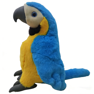 Peluche de pájaro tropical personalizado para niños, juguete de peluche con temática de vida silvestre, peluche de animal de zoológico para decoración de guardería - Product Image 3