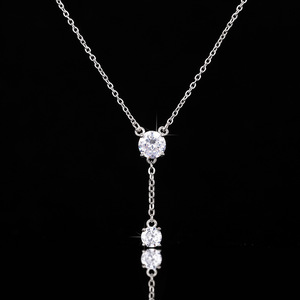 Collana con Ciondolo a Bolla Rotonda per Donne, Collana Minimalista con Charm, Gioielli alla Moda per Uso Quotidiano, Regalo - Product Image 2