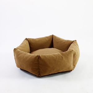 Venta al por mayor de fábrica, cama Hexagonal lavable extraíble para perros, cama de pana para gatos, alfombrilla para mascotas, alfombrilla para perros - Product Image 4