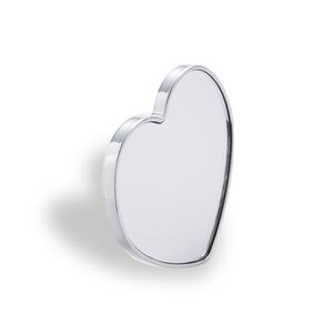 New Design Hot Selling ABS <b>Plastic</b> Heart Shape Single Side Portable Small Makeup Pocket <b>Mirror</b> - Product Image 6