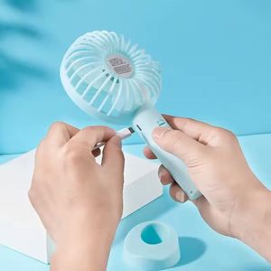 Portable Usb Handheld Ceiling Fan Lash Table Fan Summer Must Have Rechargeable Battery Portable Air Cooling Usb <b>Mini</b> Fan - Product Image 3