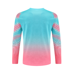 Футбольные вратарские майки высокого качества напрямую от производителя, с возможностью нанесения логотипов клубов, эмблем команд, имен на заказ, автоматическая раскройка. - Product Image 3