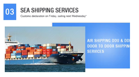 Services de logistique porte-à-porte pour le transport de conteneurs FCL de la Chine vers l'Arabie saoudite Agent d'expédition maritime