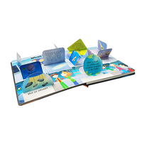 Venta al por mayor OEM de cartón personalizable servicio de impresión de libros de tapa dura fabricante de libros de cartón para niños