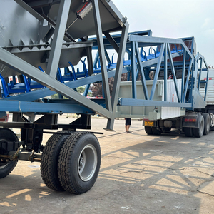 Hoàn toàn tự động giá rẻ 35-90m3/h di động trạm trộn bê tông nhà máy xách tay sẵn sàng TRỘN BÊ TÔNG trộn nhà máy - Product Image 6