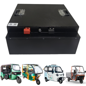 Nova Bateria de Lítio de Alta Voltagem 72V 200Ah para Triciclo, Capacidade para 6 Pessoas, Suporta Subidas - Product Image 1