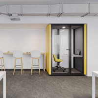 Flexspace - Nouvelle cabine de bureau insonorisée, personnalisable, écologique, pour le travail et les réunions acoustiques