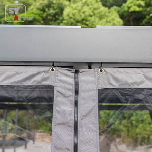 Auvent individuel Prima ménage à bas prix maille blanc auvent rideau <span class=keywords><strong>alu</strong></span> cabine auvent camping-car - Product Image 6