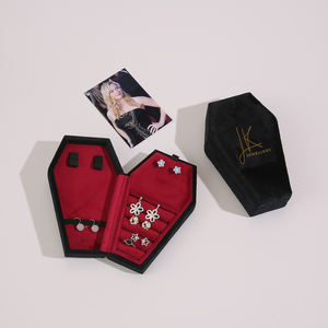 Custom T-Shape Square Pattern Buckle Closure Jewelry <b>Box</b> Bulk Wholesale Customization Ring Jewelry Set Storage Case <b>Gift</b> <b>Box</b> - Product Image 3