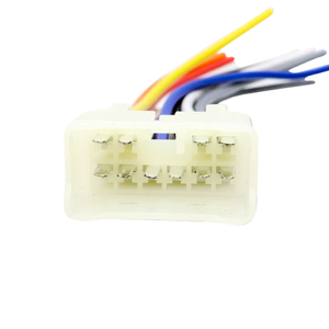 汽车音响线束适配器电缆，带天线插头，多针连接器，OEM定制组装 - Product Image 3