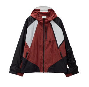 Chaqueta Cortavientos de Nailon Impermeable OEM de Alta Calidad para Hombre, Estilo Casual Urbano, Color Sólido - Product Image 2