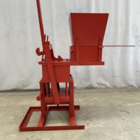 Machine à fabriquer des briques en terre cuite manuelle BR2-40 en Chine